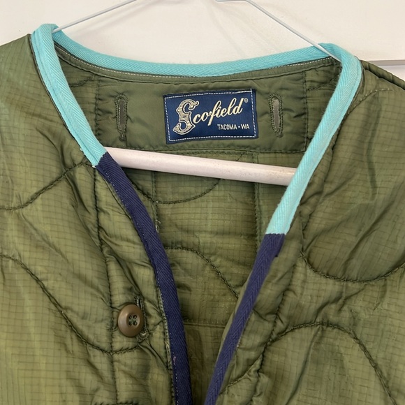 Scofield Tacoma Vintage Liner Jacket Quilt Sleeves - Picture 3 of 14